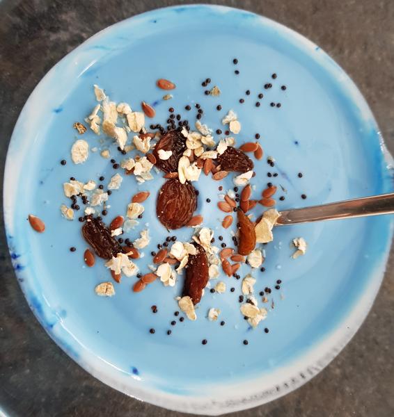 Müsli blau